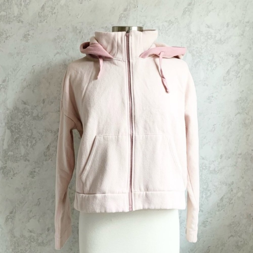 Demi Lovato Fabletics Valeria cropped hoodie